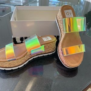 Dolce Vita Betsee Iridescent Sandals